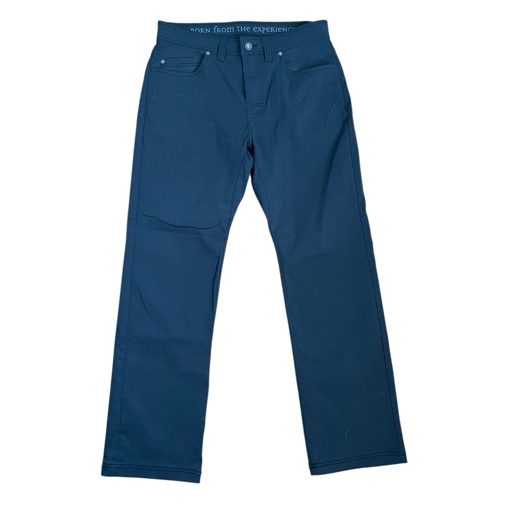 prAna Black Brion Pants Standard Fit Stretch‎ Outdoor Hiking Gorpcore, Size 31